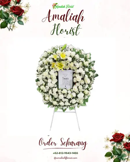 Krans Bunga Duka Selotinatah